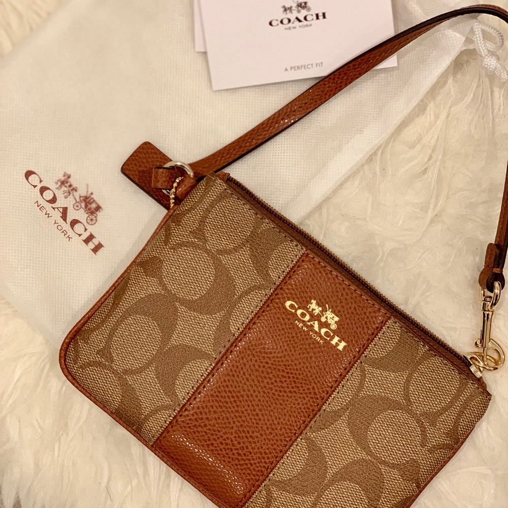 Coach wallet wristlet